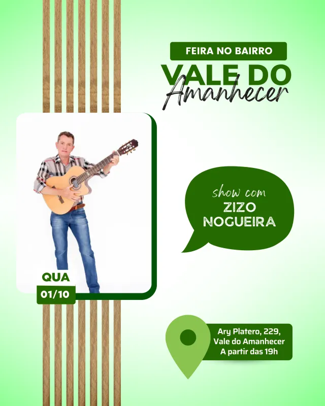 Imagem de compartilhamento para o artigo Feira no bairro Vale do Amanhecer em Costa Rica reúne produtores locais e artesãos nesta quarta-feira da MS Todo dia